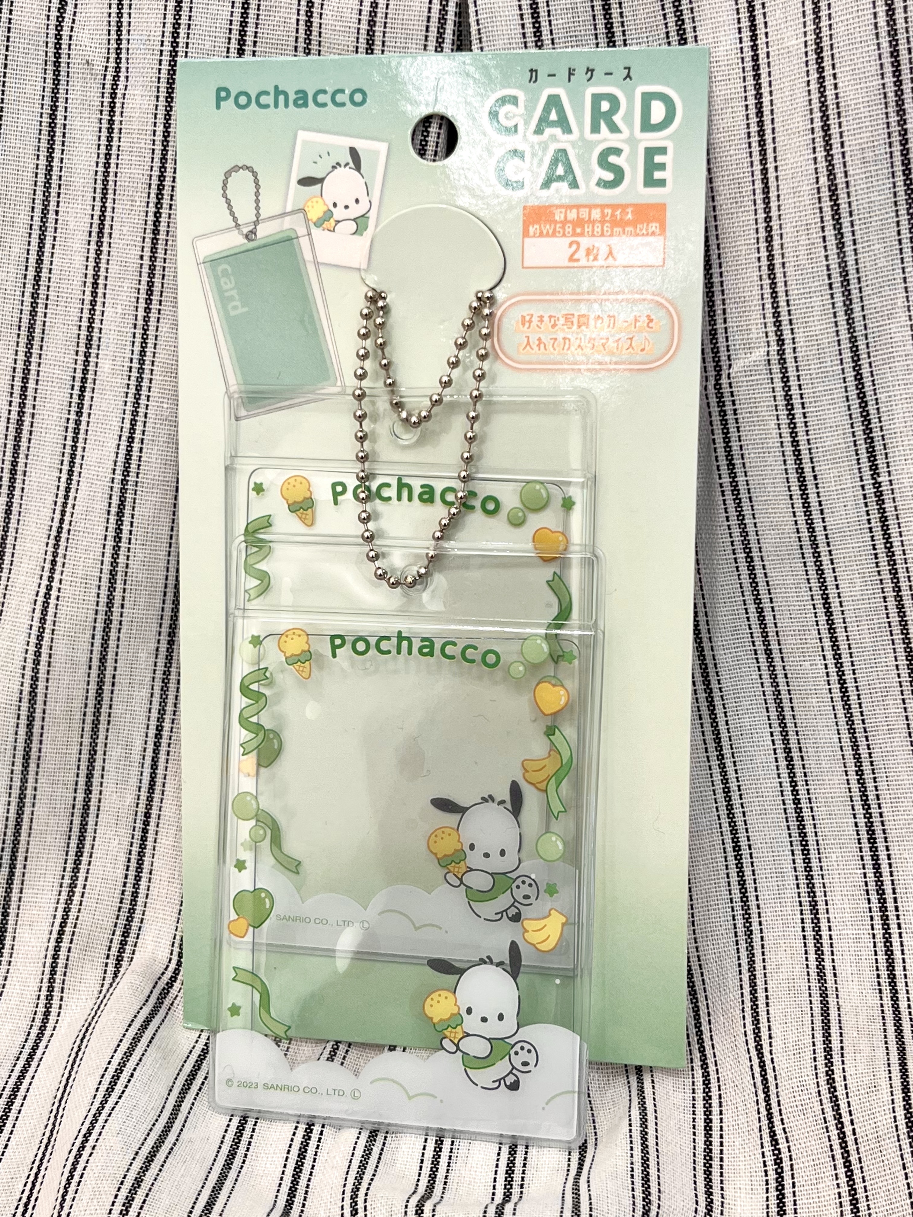 🇯🇵帕恰狗票卡夾珠鏈吊飾(2入)🍀✨