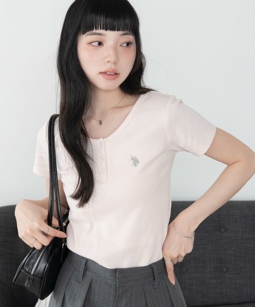 U.S. POLO ASSN. / Henley Neck T-Shirt