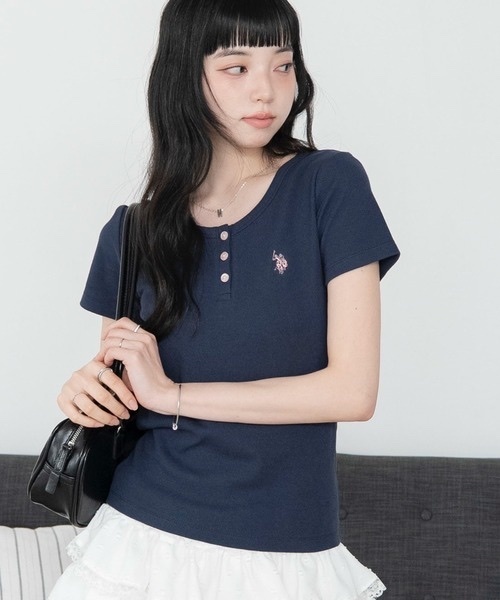 U.S. POLO ASSN. / Henley Neck T-Shirt