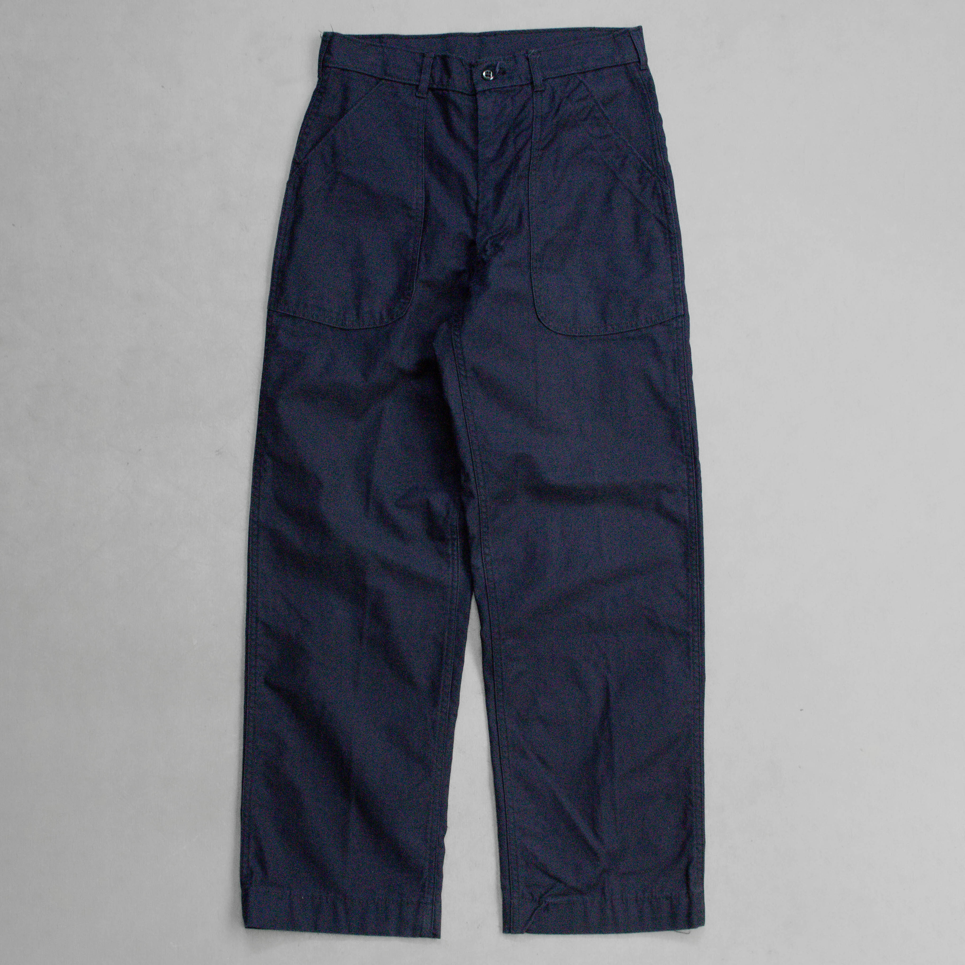 70S US NAVY UTILITY PANTS 美國 海軍 初期型 深藍 工作 軍褲 D
