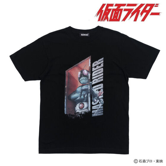 254173 Pbandai 預訂 2026/8月 仮面ライダー名シーンTシャツ　旧１号ライダー／決斗! 万博跡
