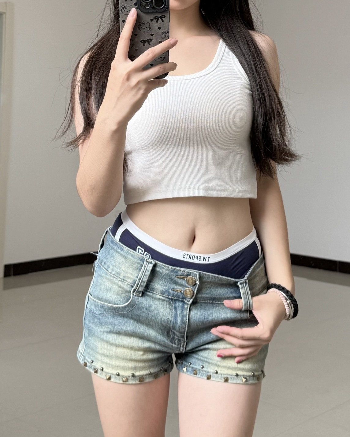 <可露褲頭>Teenie Weenie 美式 復古 學院風 純棉 內褲 三件組