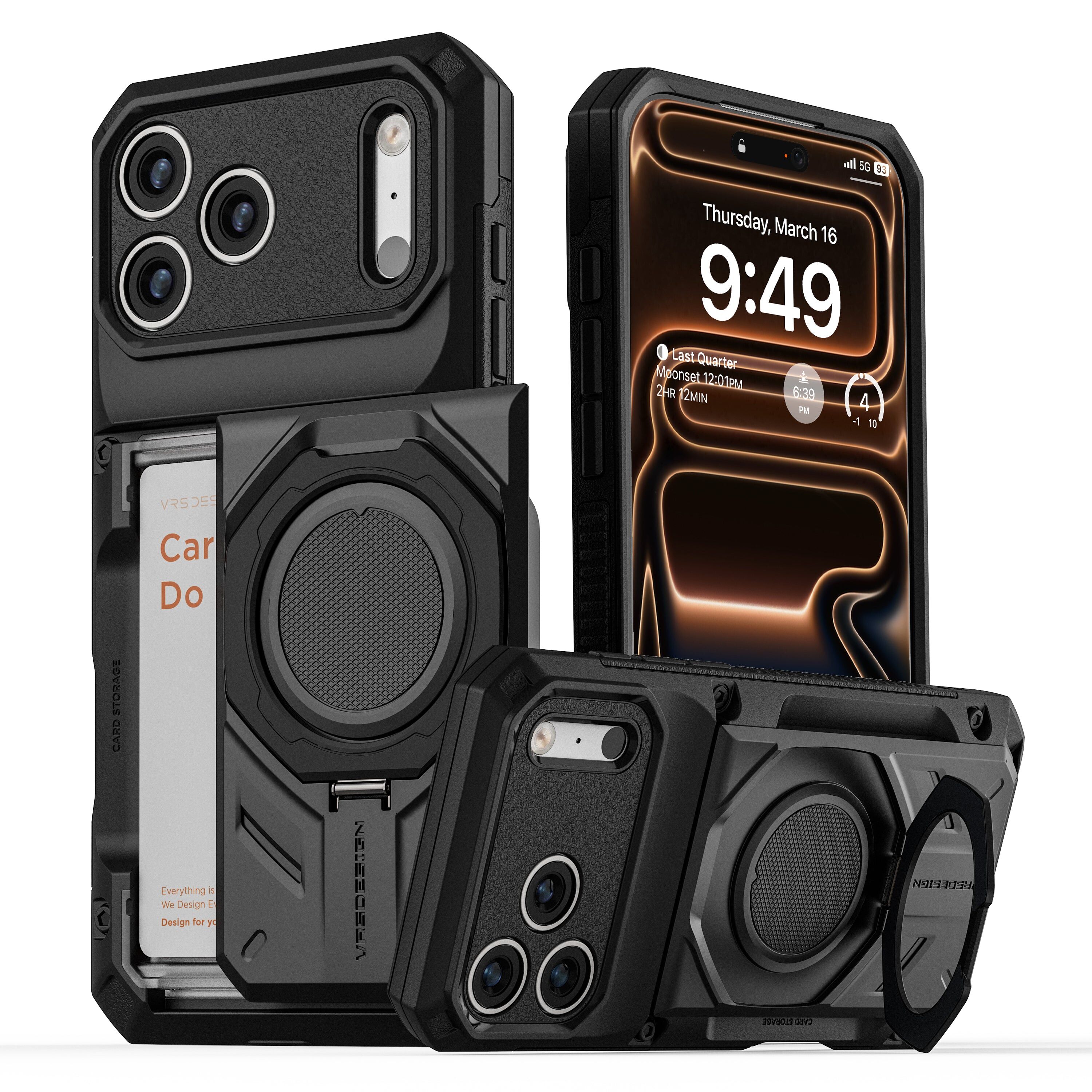 VRS Desgin - Damda Glide Hybrid - iPhone 17 Pro Max Case 高度防撞插卡槽磁吸支架手機殼