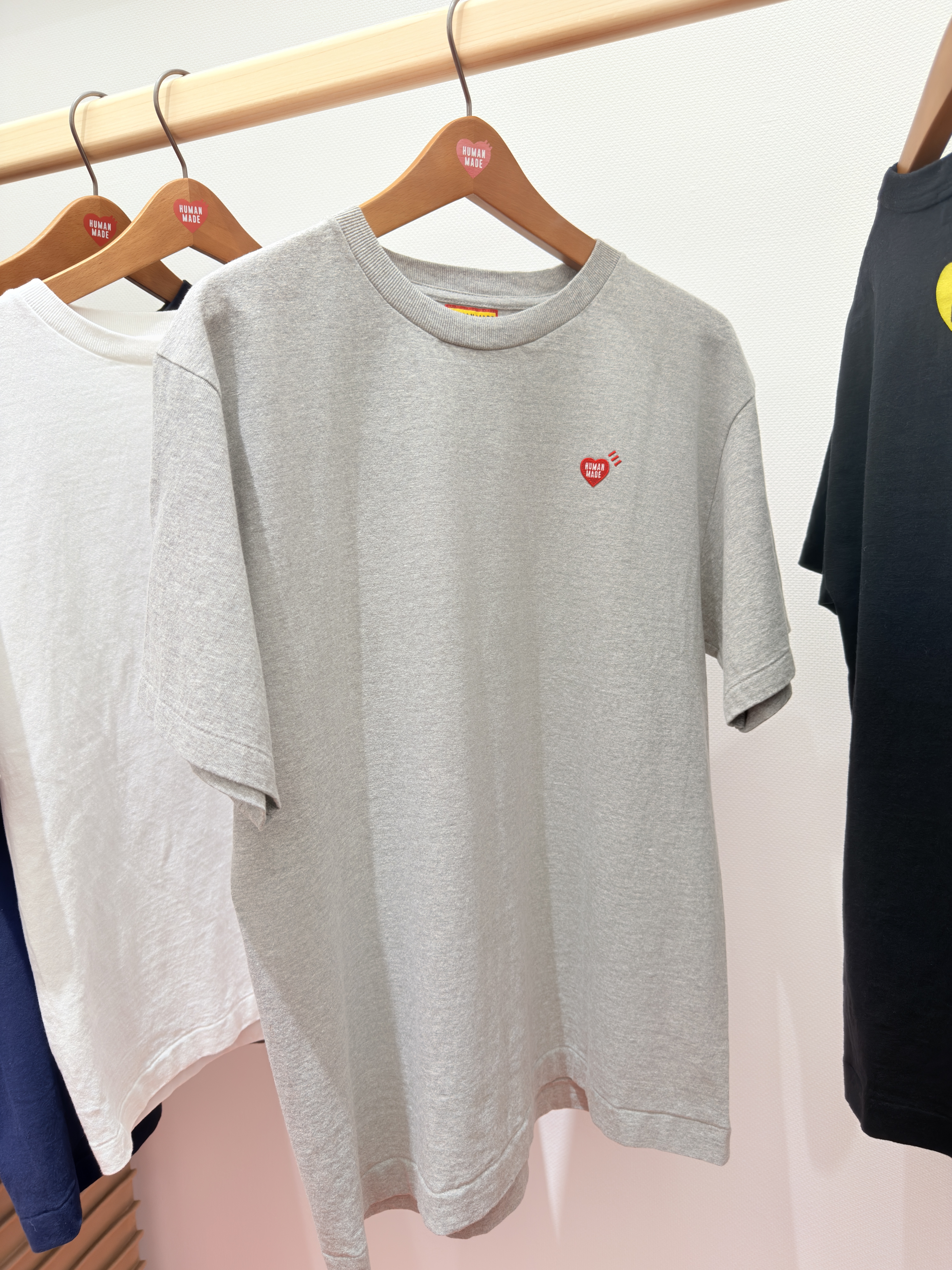 【現貨】HUMANMADE HEART BADGE T-SHIRT 刺繡小愛心 短tee HM00CS002