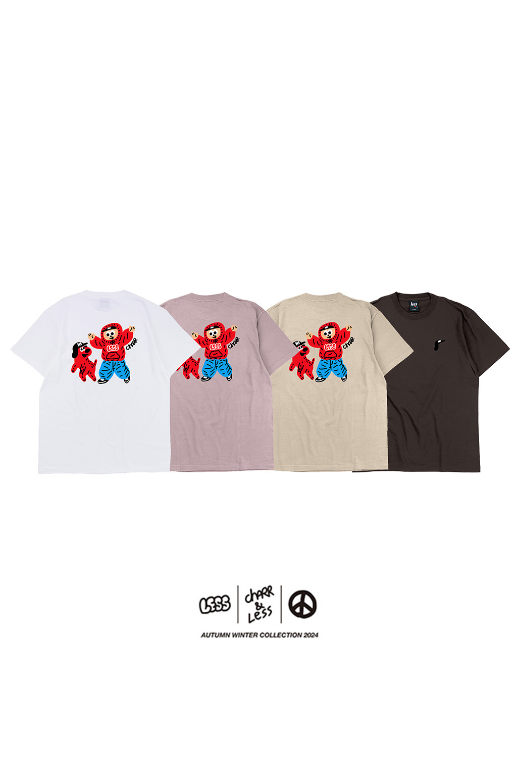 LESS x Charr - Walk the dog Pt.2 Tee