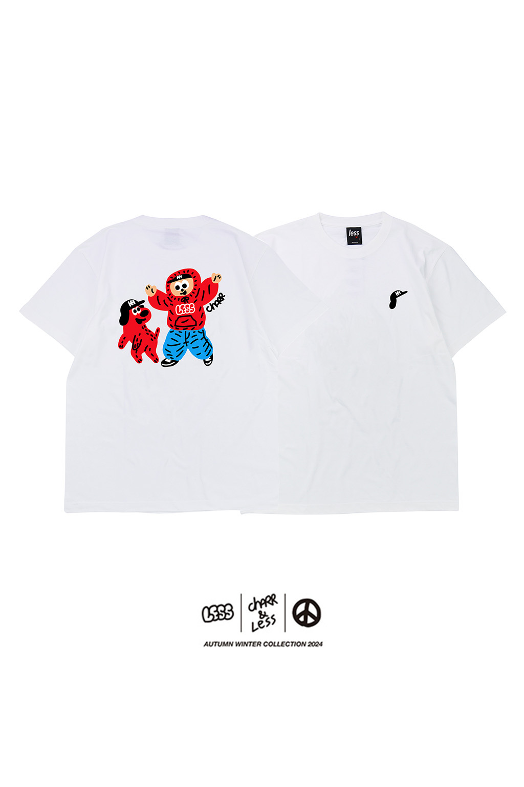 LESS x Charr - Walk the dog Pt.2 Tee