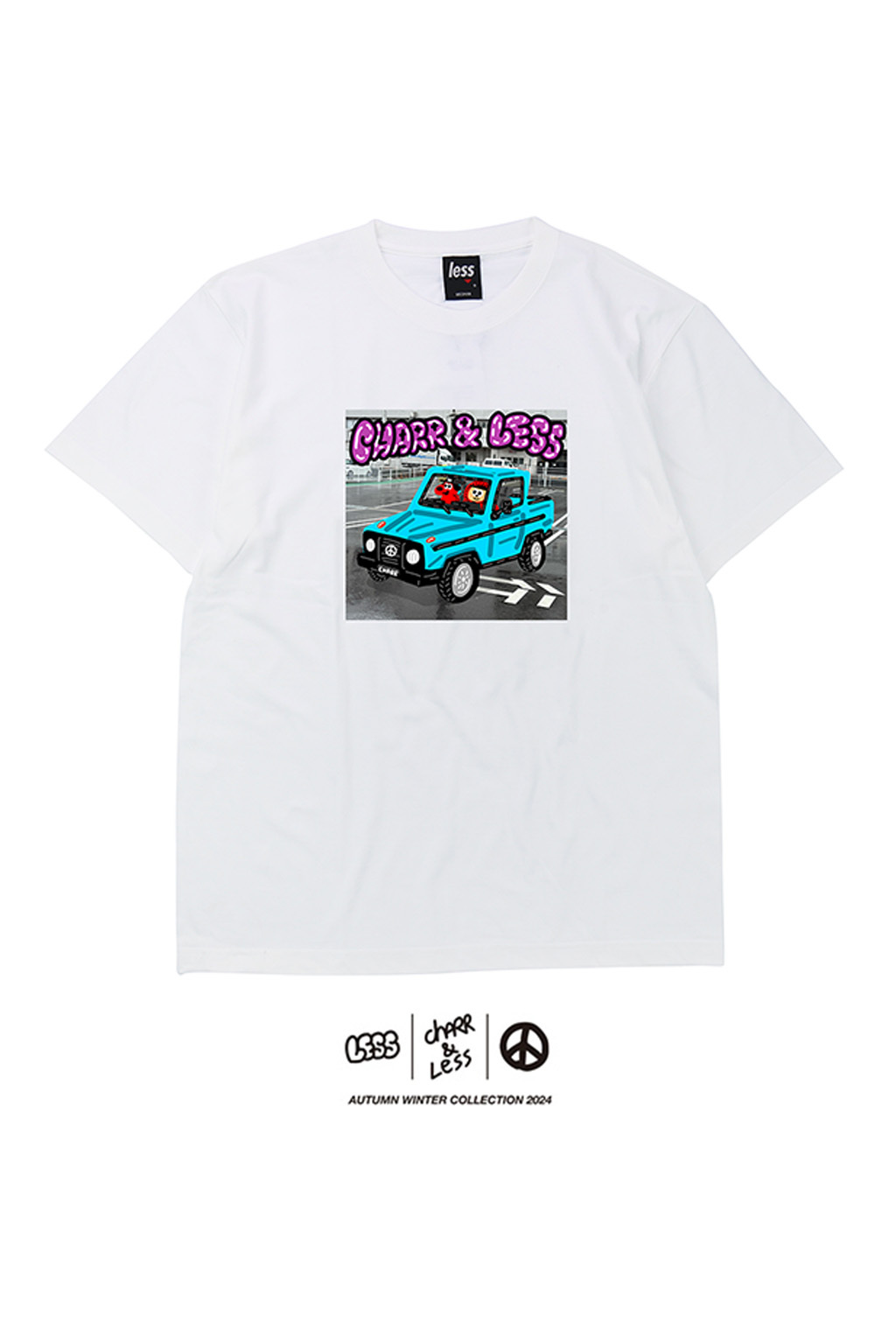 LESS x Charr - Cruising with my G. Tee