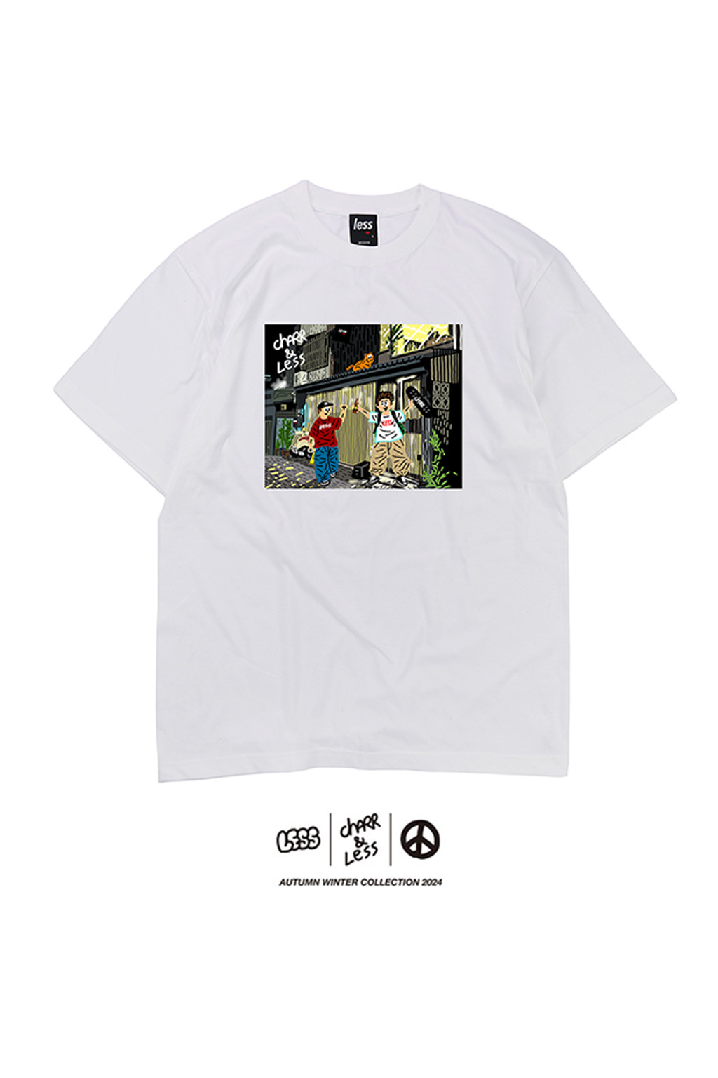 LESS x Charr - KIDS Stole Bottles Tee