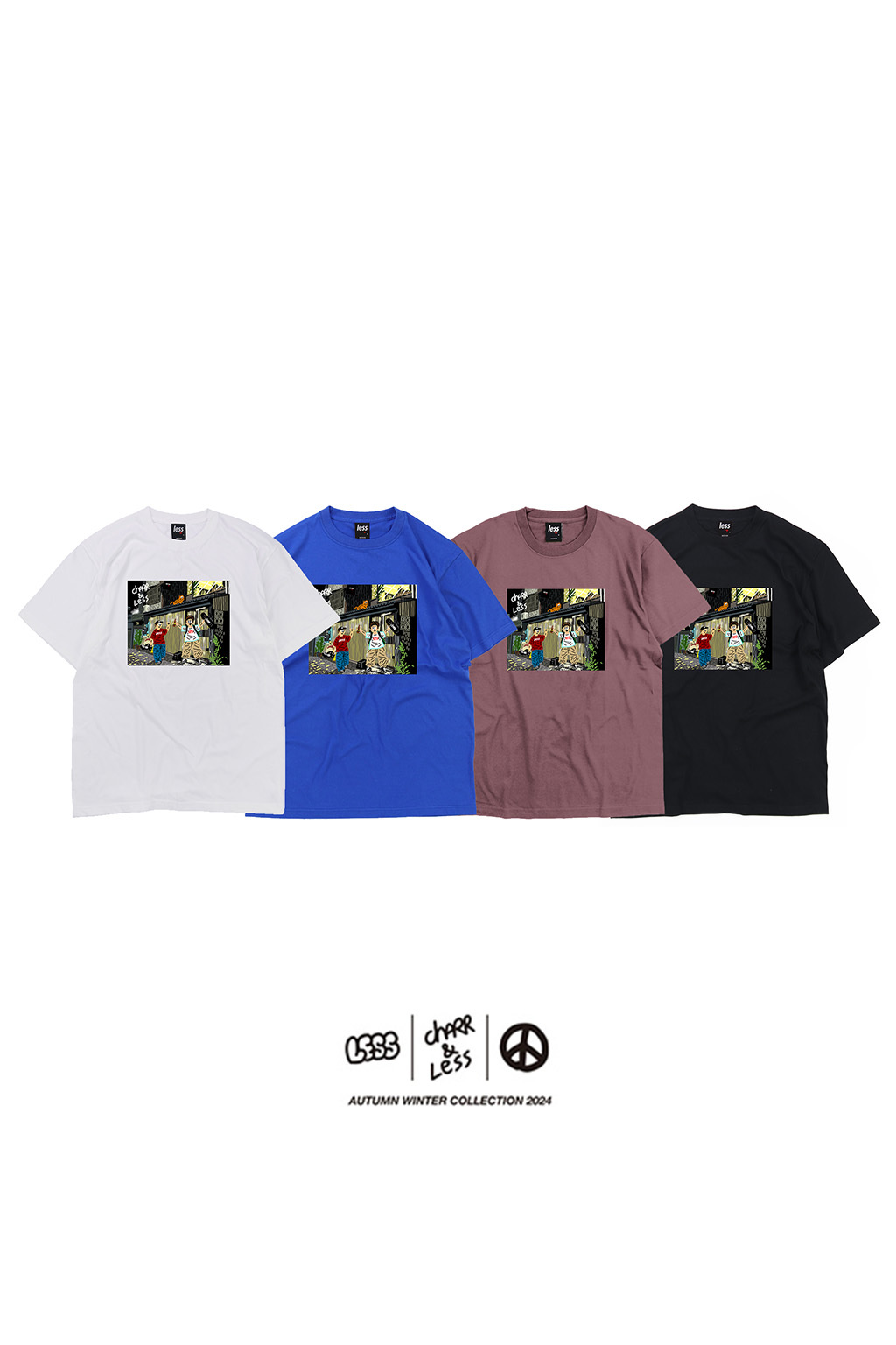 LESS x Charr - KIDS Stole Bottles Tee