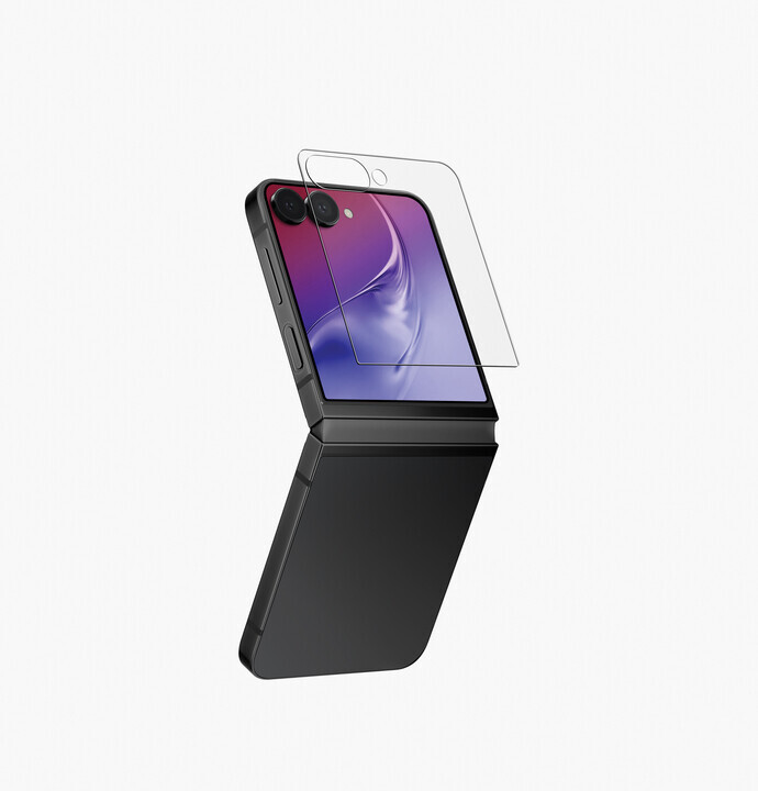 UNIQ-OPTIX Covex™ Clear Galaxy Z Flip8 全透明防刮防指紋玻璃保護貼