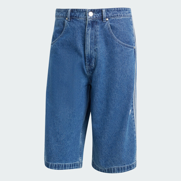 Adidas 愛迪達 Firebird Short JC6235 男 短褲 丹寧短褲 休閒短褲 藍 寬鬆