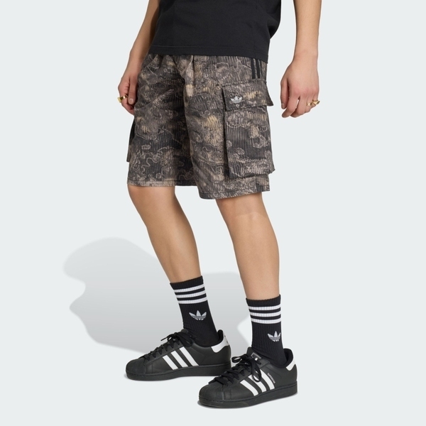 Adidas 愛迪達 Cargo Shorts KX4829 男 短褲 運動短褲 休閒短褲 灰褐 純棉