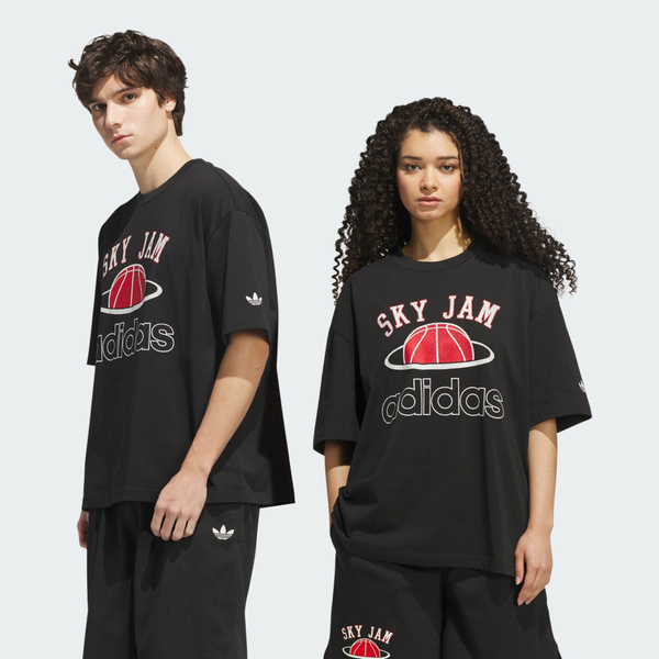 Adidas 愛迪達 Skyjam Gfx Tee KG9179 男女 T恤 運動上衣 休閒短袖 黑 印花