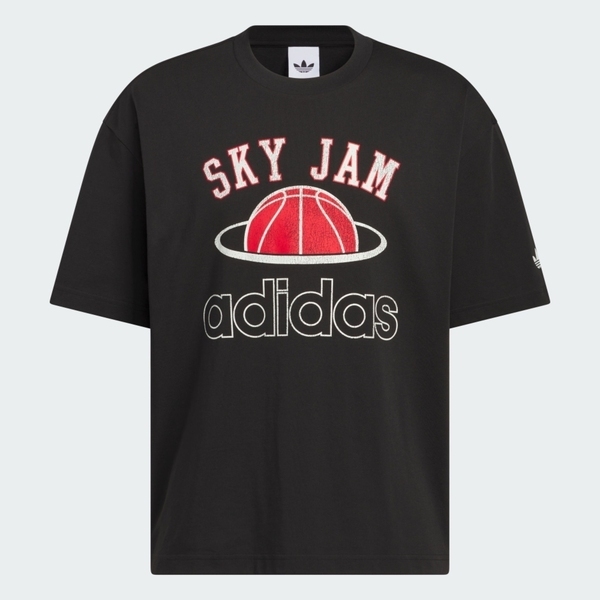 Adidas 愛迪達 Skyjam Gfx Tee KG9179 男女 T恤 運動上衣 休閒短袖 黑 印花