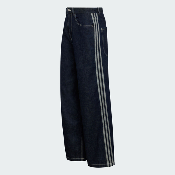Adidas 愛迪達 Denim Jeans KS6916 男 長褲 牛仔長褲 黑 丹寧 撞色