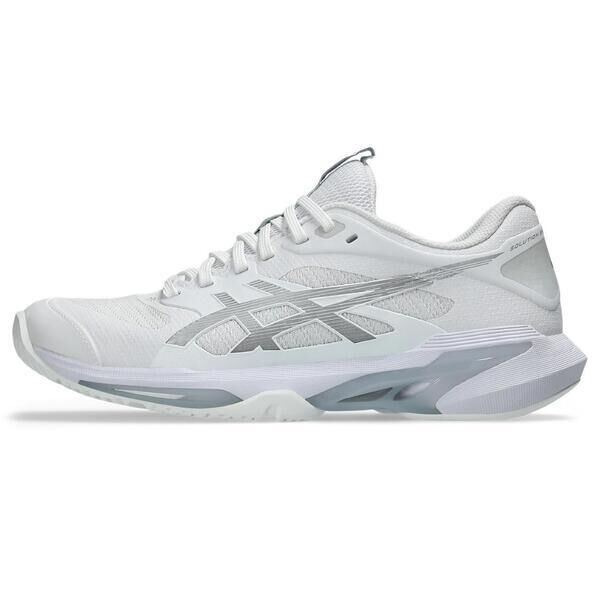 Asics 亞瑟士 Solution Speed FF 4 1042A307-101 女 網球鞋 抗扭 瞬移 白 銀