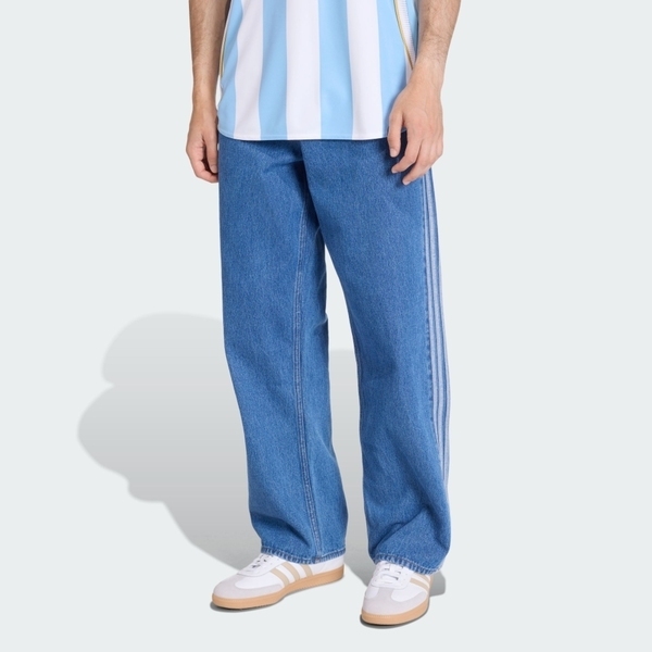 Adidas 愛迪達 Firebird Pants KD1499 男 長褲 牛仔長褲 休閒長褲 藍 丹寧