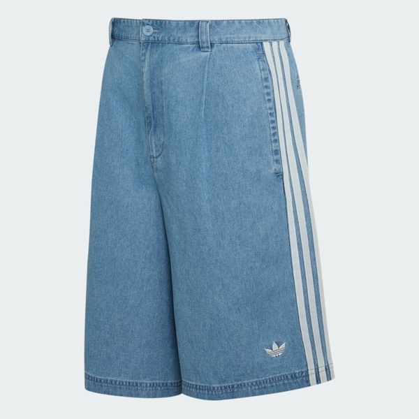 Adidas 愛迪達 Denim Shorts KX1192 男 短褲 牛仔短褲 休閒短褲 藍 丹寧
