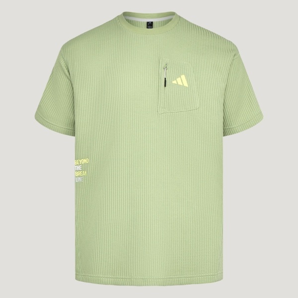 Adidas 愛迪達 M Logo Tee2 LE1238 男 T恤 運動上衣 休閒短袖 綠 亞版 背部印花