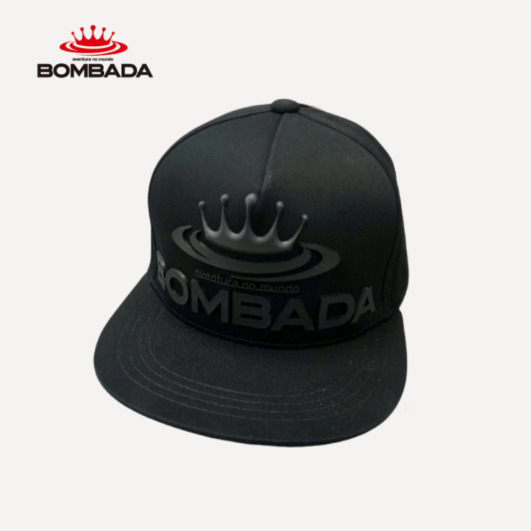 BOMBADA RUBBER LOGO BIG FLAT CAP 棒球帽