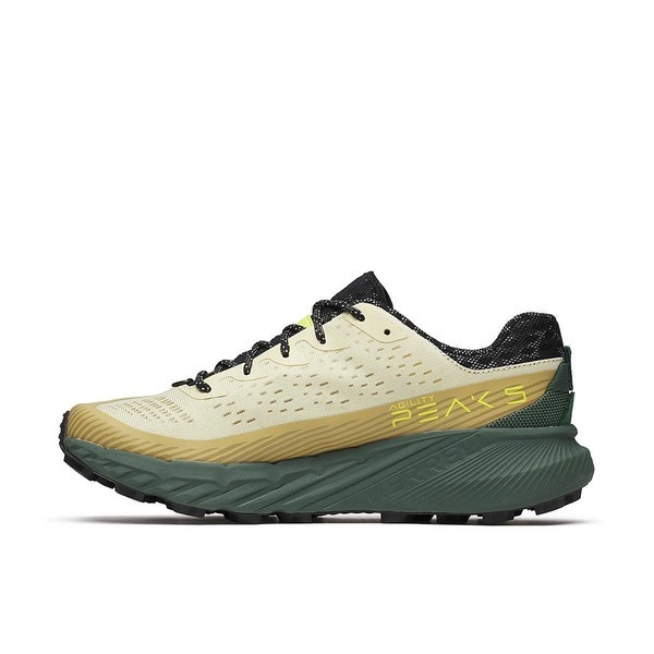 Merrell Agility Peak 5 ML068337 男 戶外 登山 越野鞋 抓地力 透氣 墨綠色