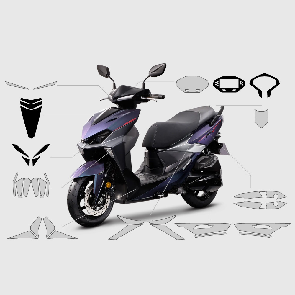 SYM NEW JET SL/SL+｜3M頂級犀牛皮保護膜