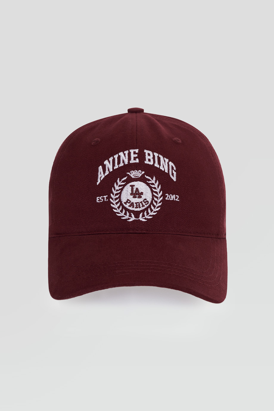 Anine Bing｜JEREMY 大學風刺繡棒球帽