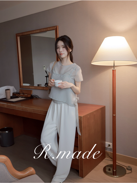 ［48h快速出貨⚡］柔涼天絲 & 訂製褲長｜R.MADE Soft light 舒柔沁涼天絲雲朵褲