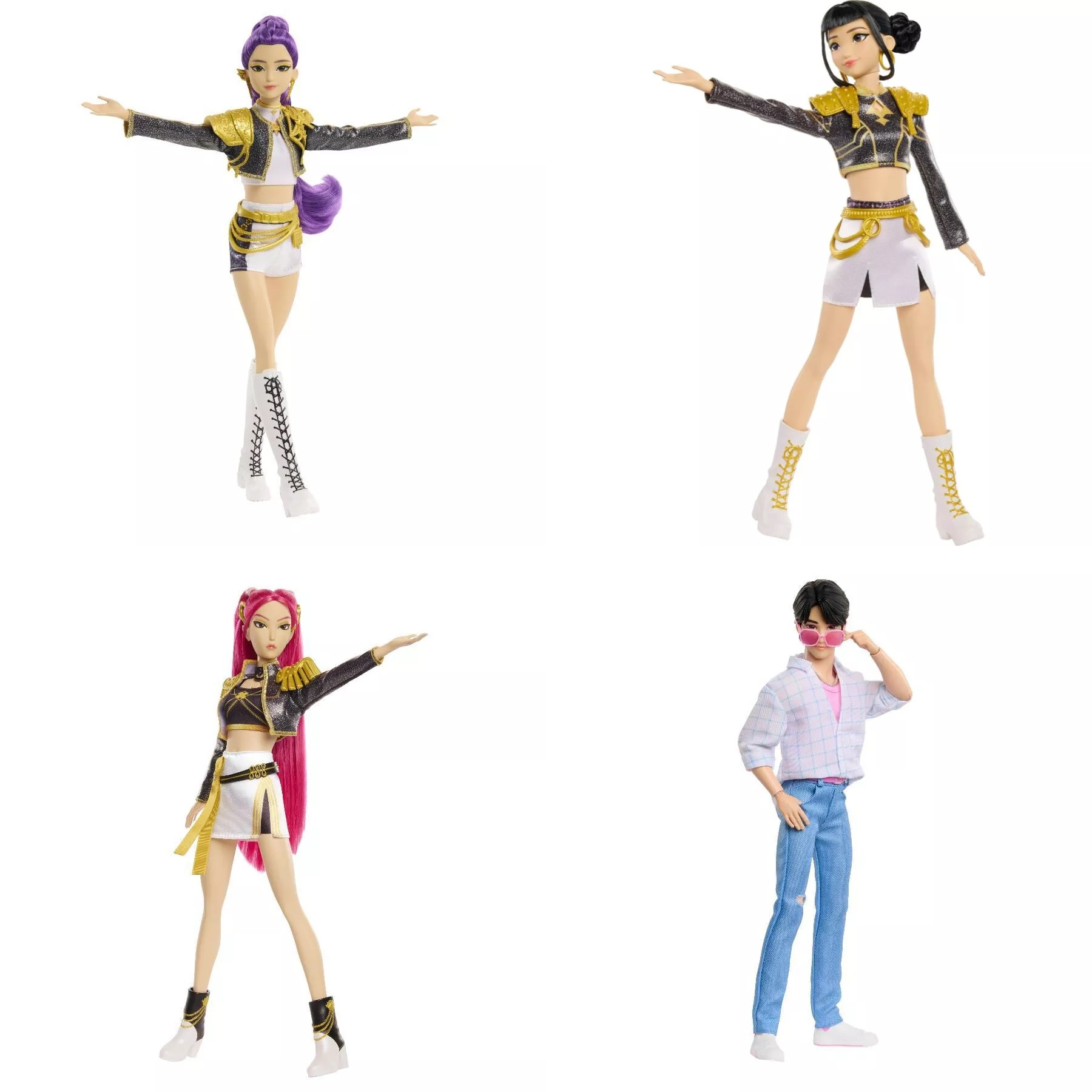 【MATTEL 美泰兒】KPOP獵魔女團 舞台服裝 米拉/魯米/佐伊/振宇 strc