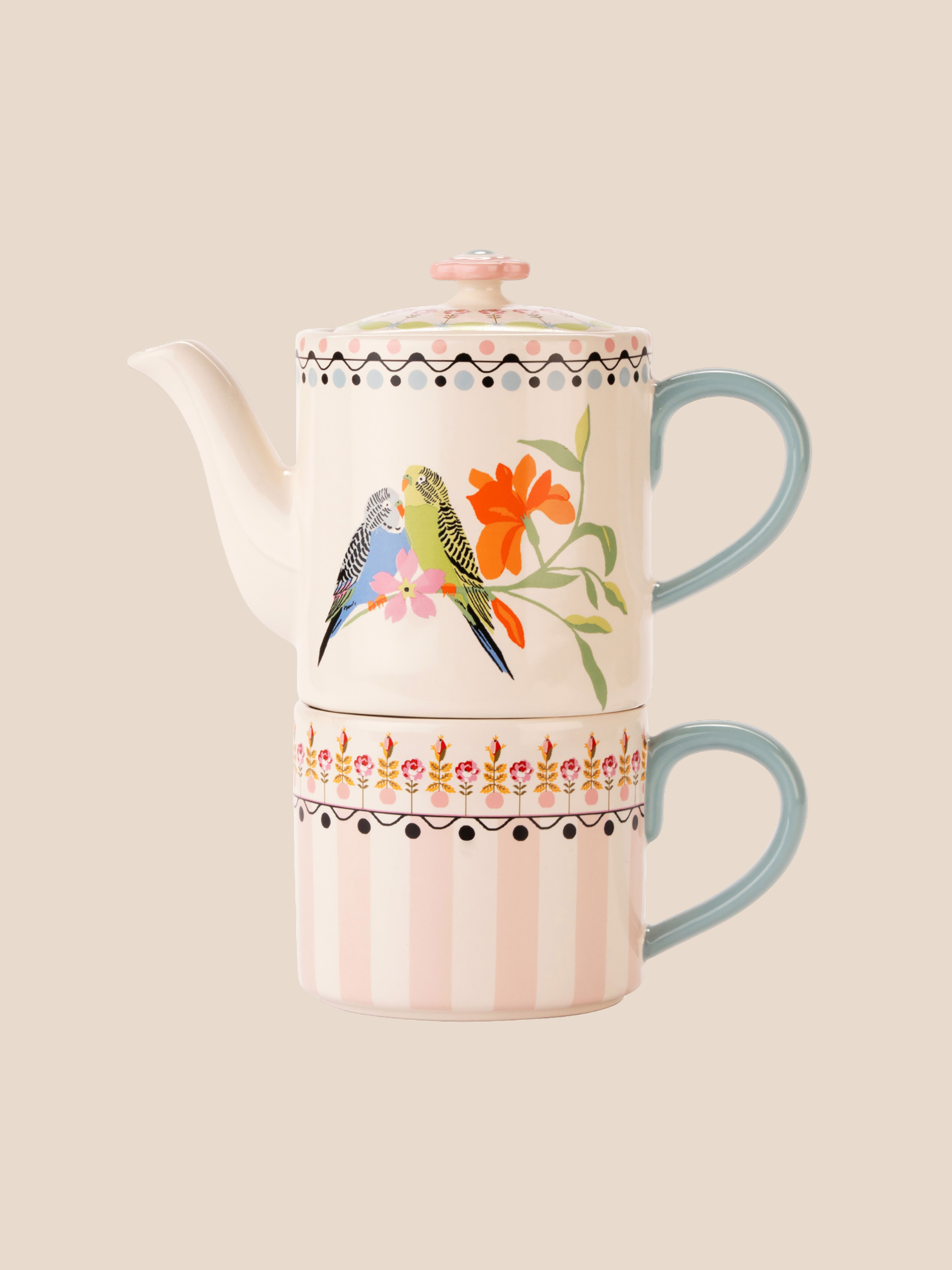 Painted Table 英式下午茶個人獨享壺組