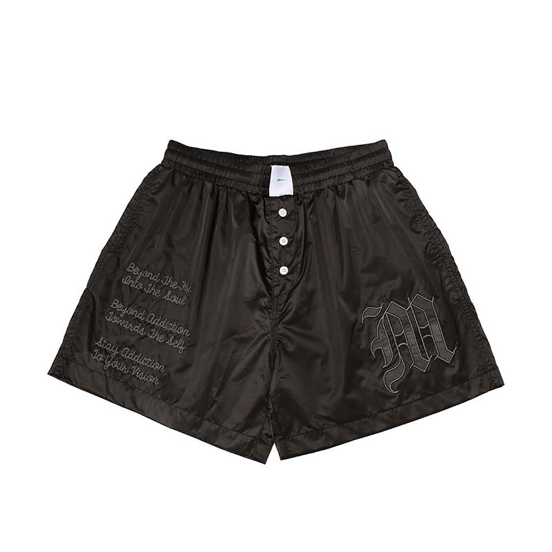 MTA Satin Shorts 緞面 休閒 短褲 黑色 MTA-38 [台灣現貨]