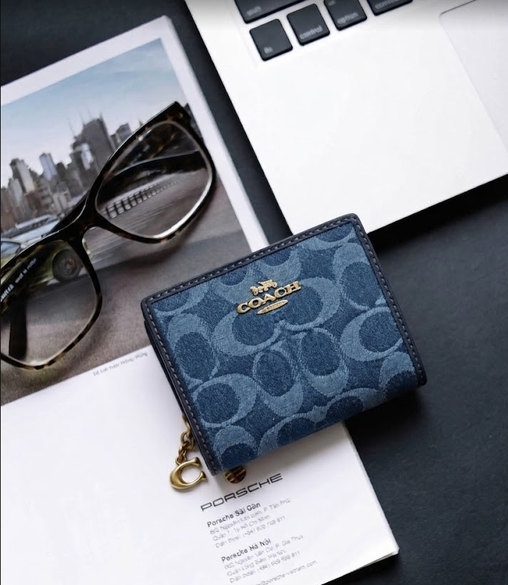 〈 你要的小短夾✨〉COACH SNAP WALLET 兩折錢包 多色