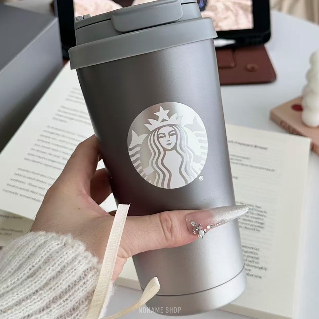 STARBUCKS 星巴克 經典系列 不鏽鋼 保溫杯 500ML 黑銀漸變