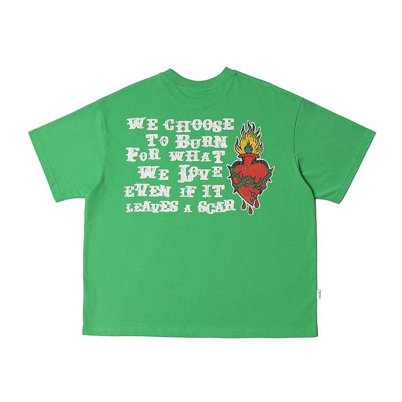 MTA Sacred Heart Boxy T-Shirt 聖心 短袖 綠色 MTA-43 [台灣現貨]