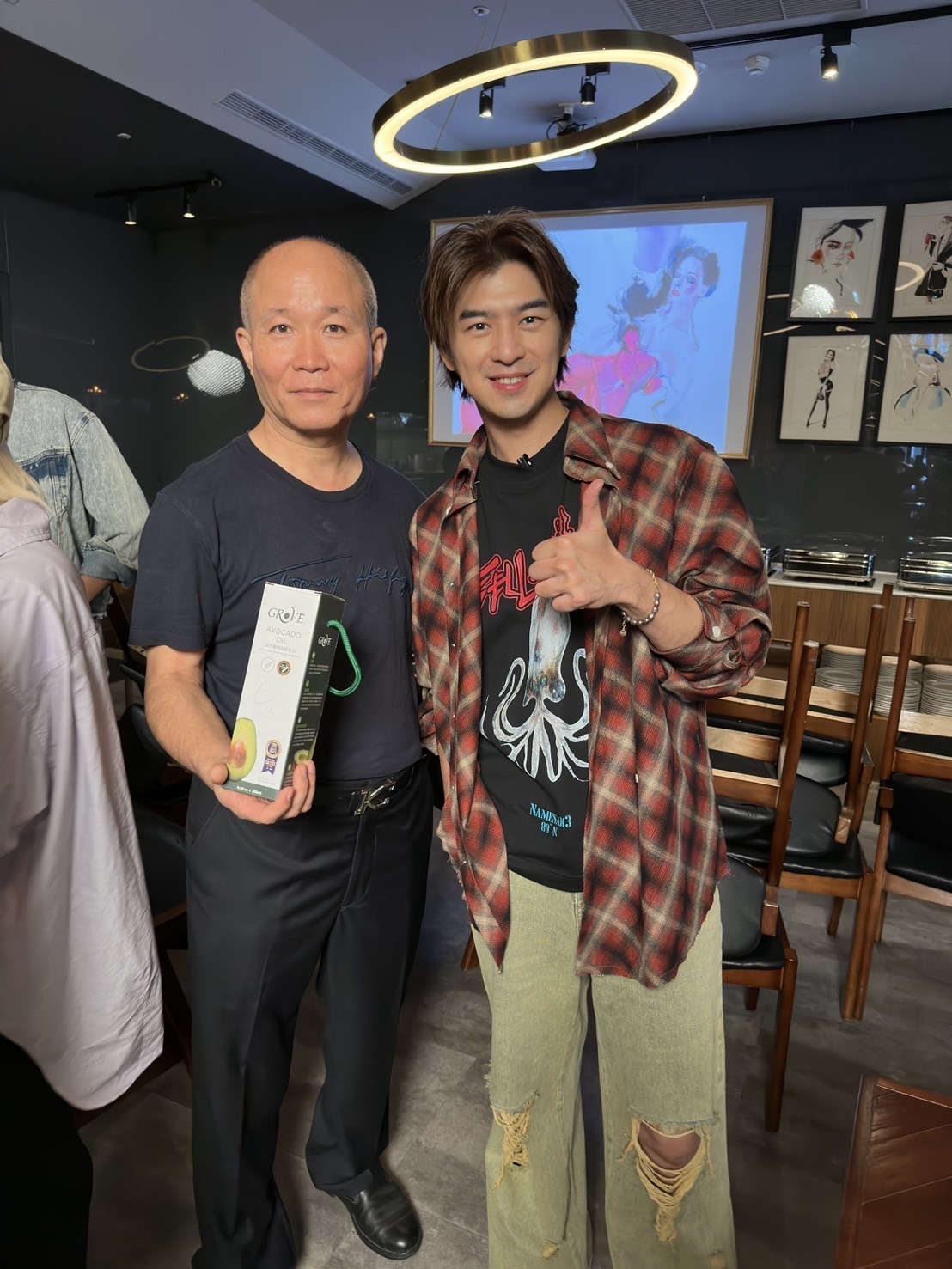 陳柏霖同框合照