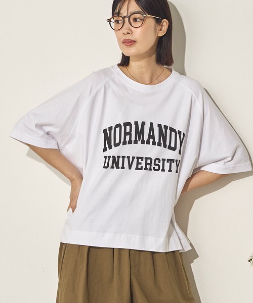 日本預訂 FINAL SALE 34+ 仿舊水洗大版插肩Logo Tee