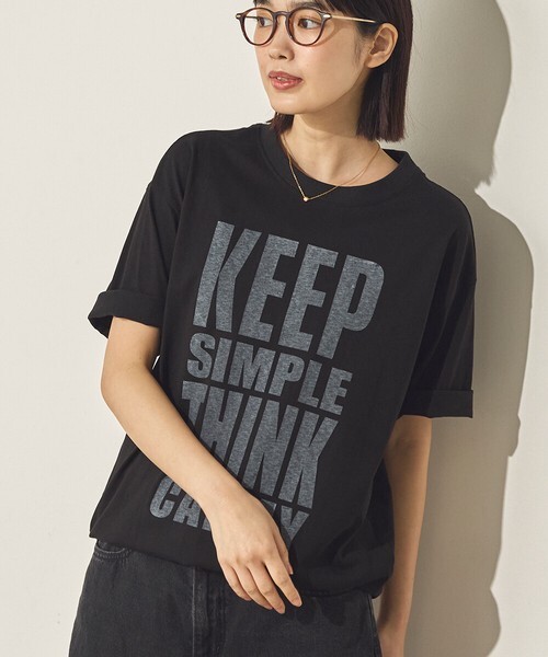 日本預訂 FINAL SALE 34+ 仿舊水洗復古字母印花Tee