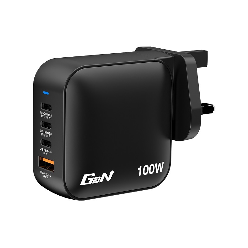Verbatim 4 Port 100W GaN USB Charger 32058