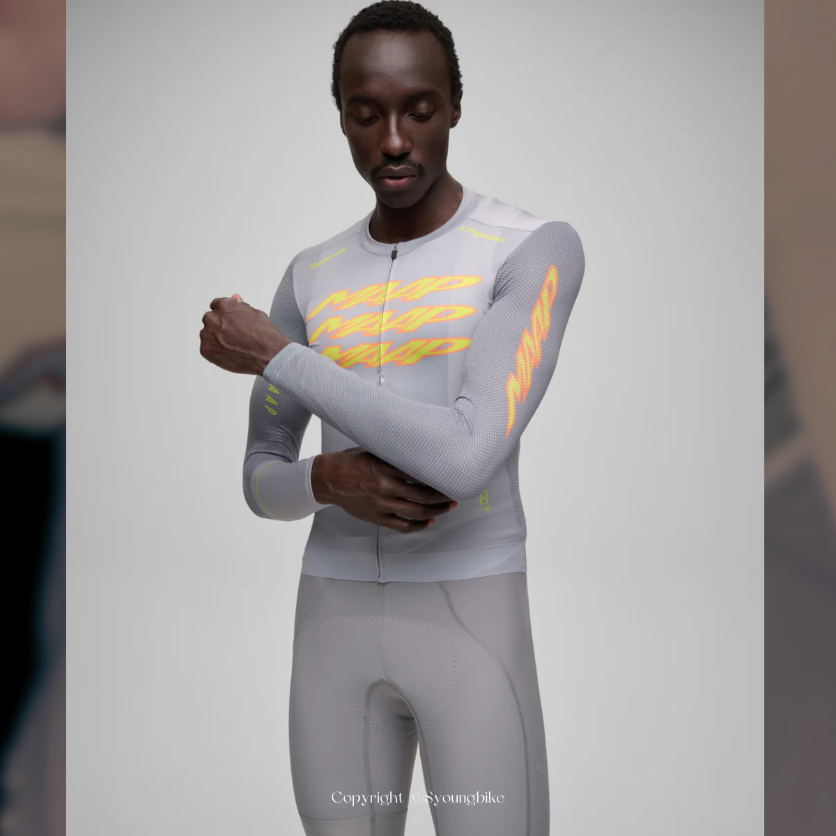 【MAAP】Pulse Pro Air LS Jersey 男長車衣 / Platinum Grey