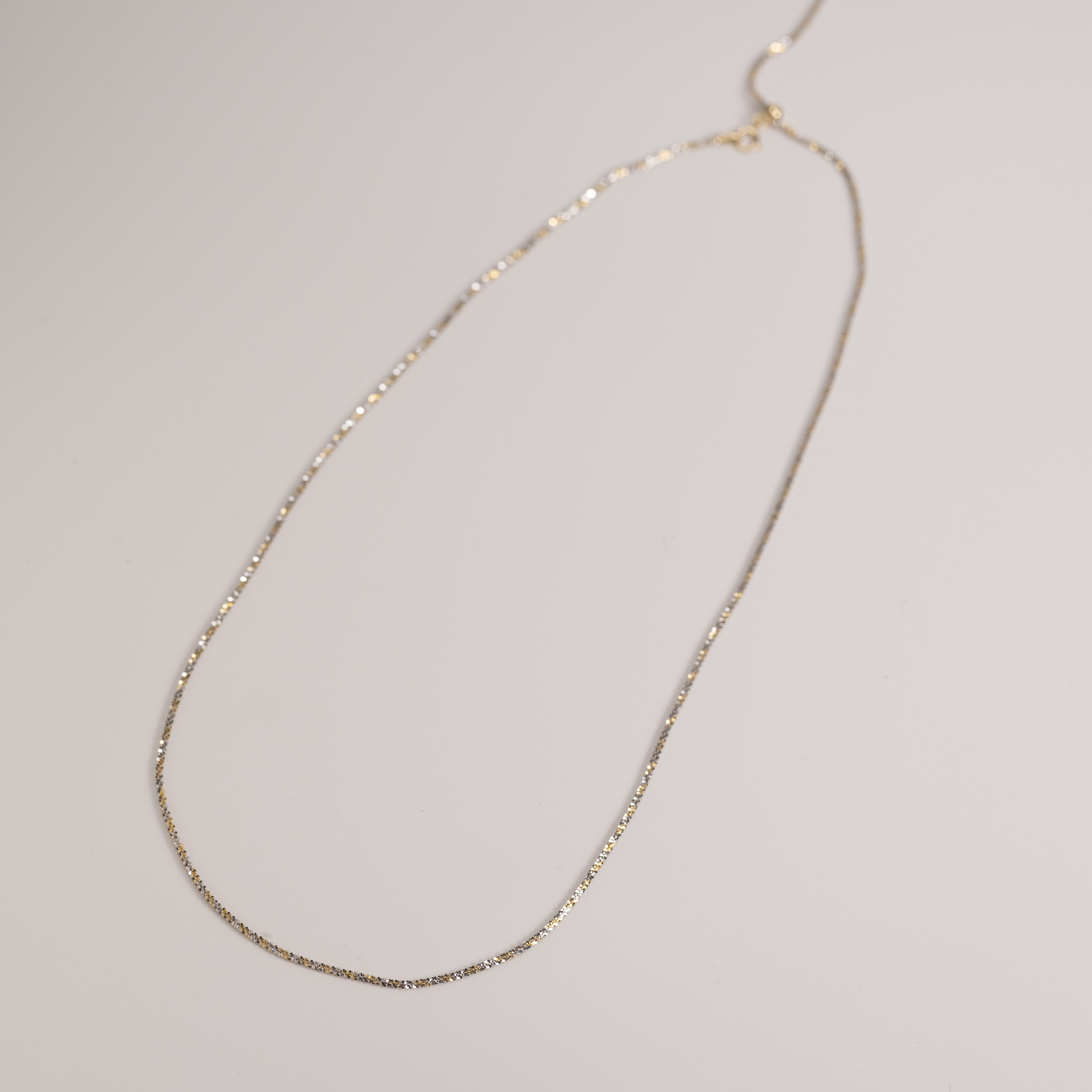 18K 兩色項鏈