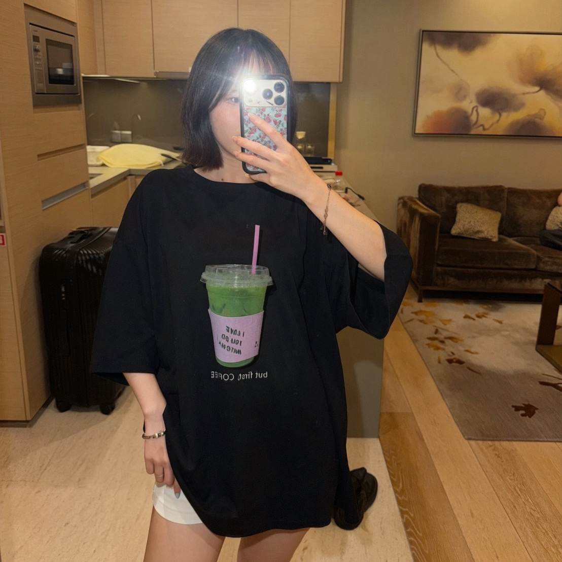 ISA_I LOVE YOU SO MATCHA! 日常寬鬆TEE _67019