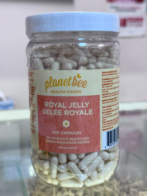 UP06 Planetbee Royal Jelly蜂王漿膠囊 500粒裝(500mg / 粒)**到期日:約2028年6月