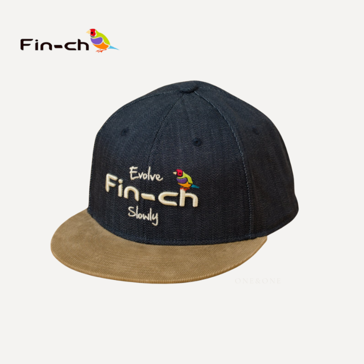 Fin-ch Pinta-Flat Corduroy 蒸栗色 棒球帽