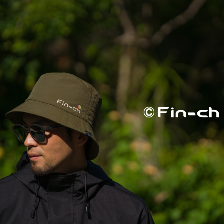 Fin-ch Pinta-Horizon Bucket Hat 海松色 漁夫帽