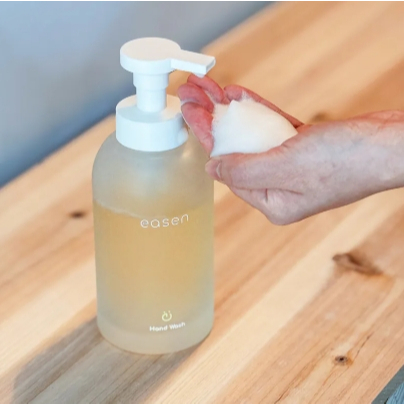 【樂森藥局】Easen 植萃循環慕斯洗手乳 300ml-無香/柑橘白茶