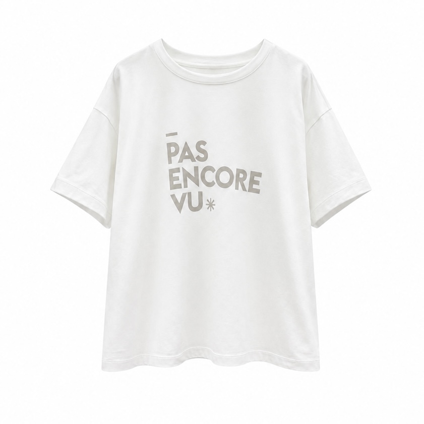 VU*字母棉T -shirt