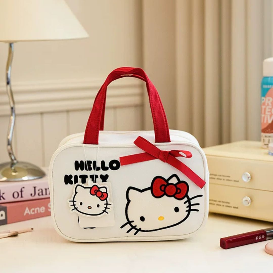 Hello Kitty Sanrio 化妝包 收納包