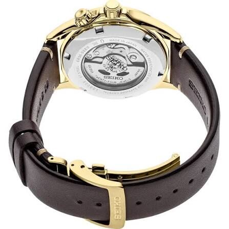 Seiko 精工 Prospex Automatic 39.5MM Green Dial Brown Leather Men's Watch SPB210 自動機械男士腕錶  39.5毫米綠色錶盤，棕色皮革錶帶