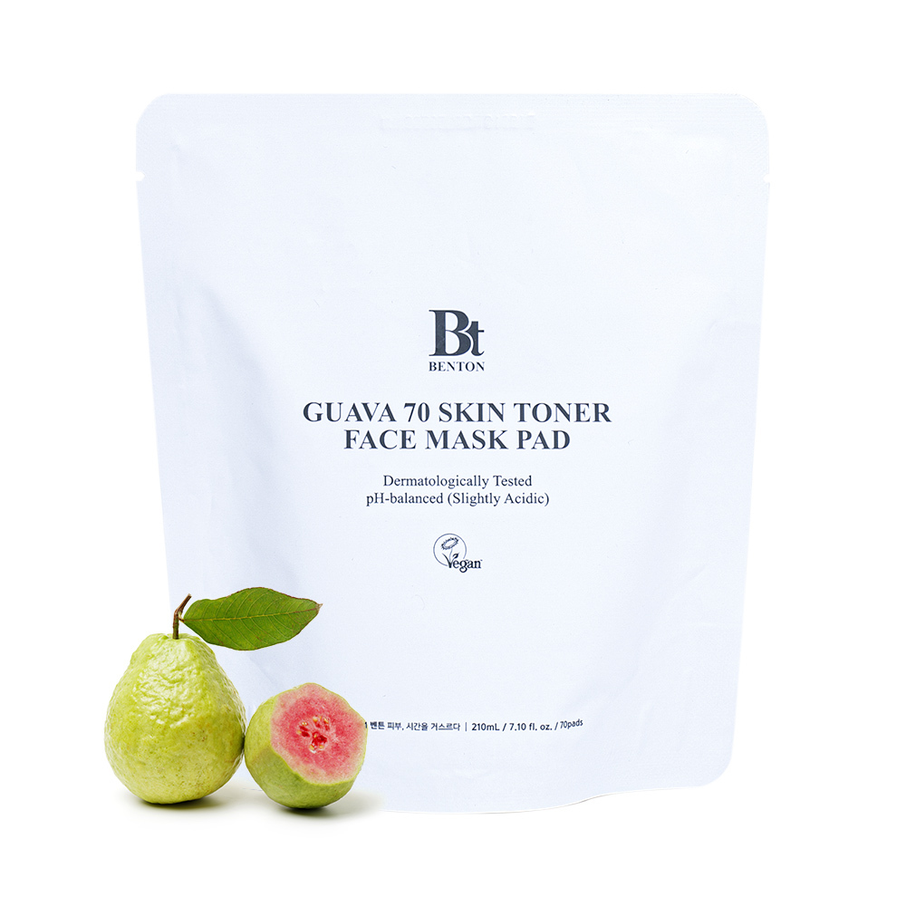 BENTON*補充裝* Guava 70 Skin Toner Face Mask Pad (70pads)