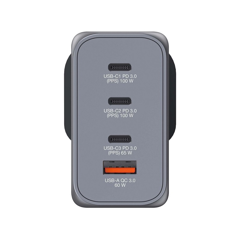 Verbatim 4 Port 200W GaN USB Charger 32210